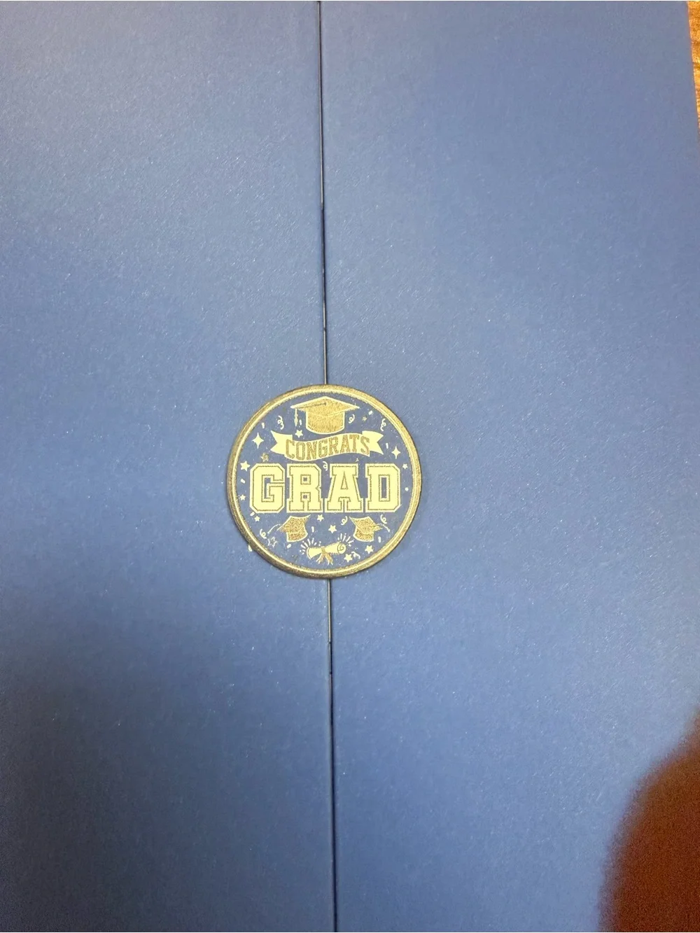 Blue & Gold Graduation Party Kit - Congrats Grad Decorations